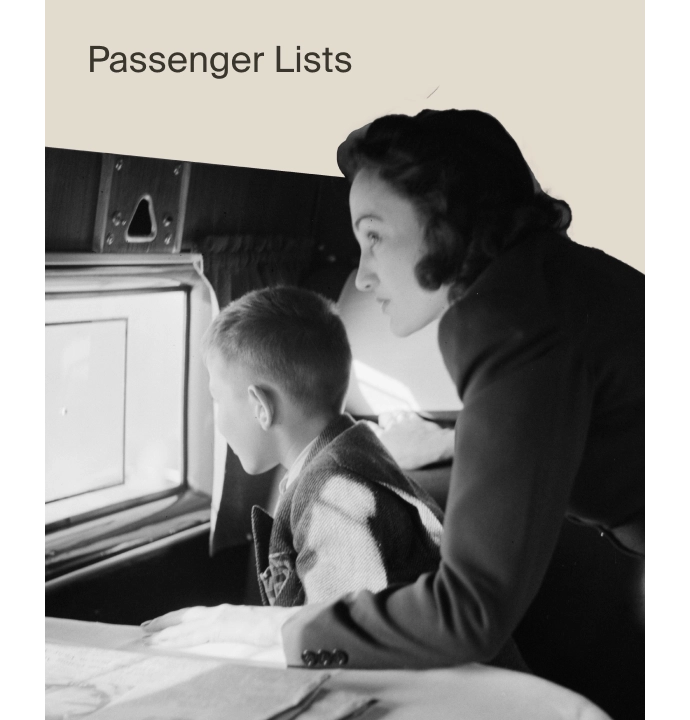Passenger lists